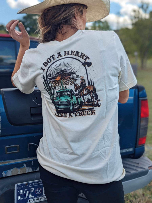 Heart Like A Truck T-Shirt