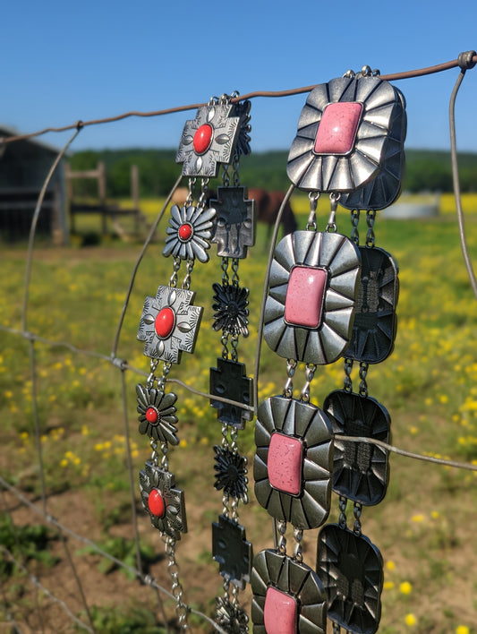 Western Style Concho Belts