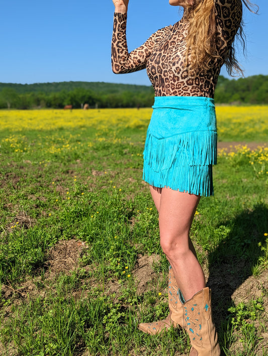 Dolly Fringe Skort