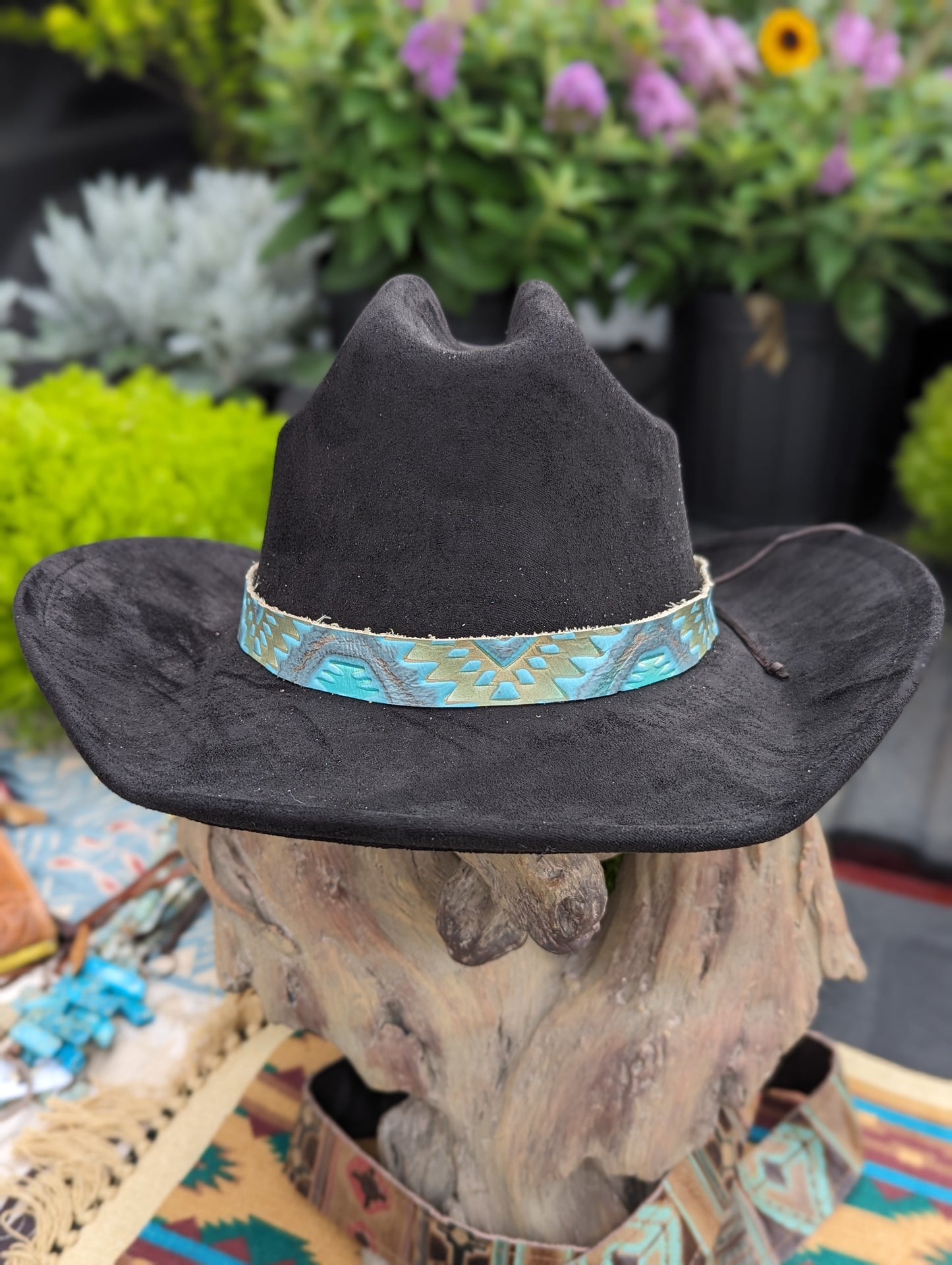 Clark Felt Black Cowboy Hat