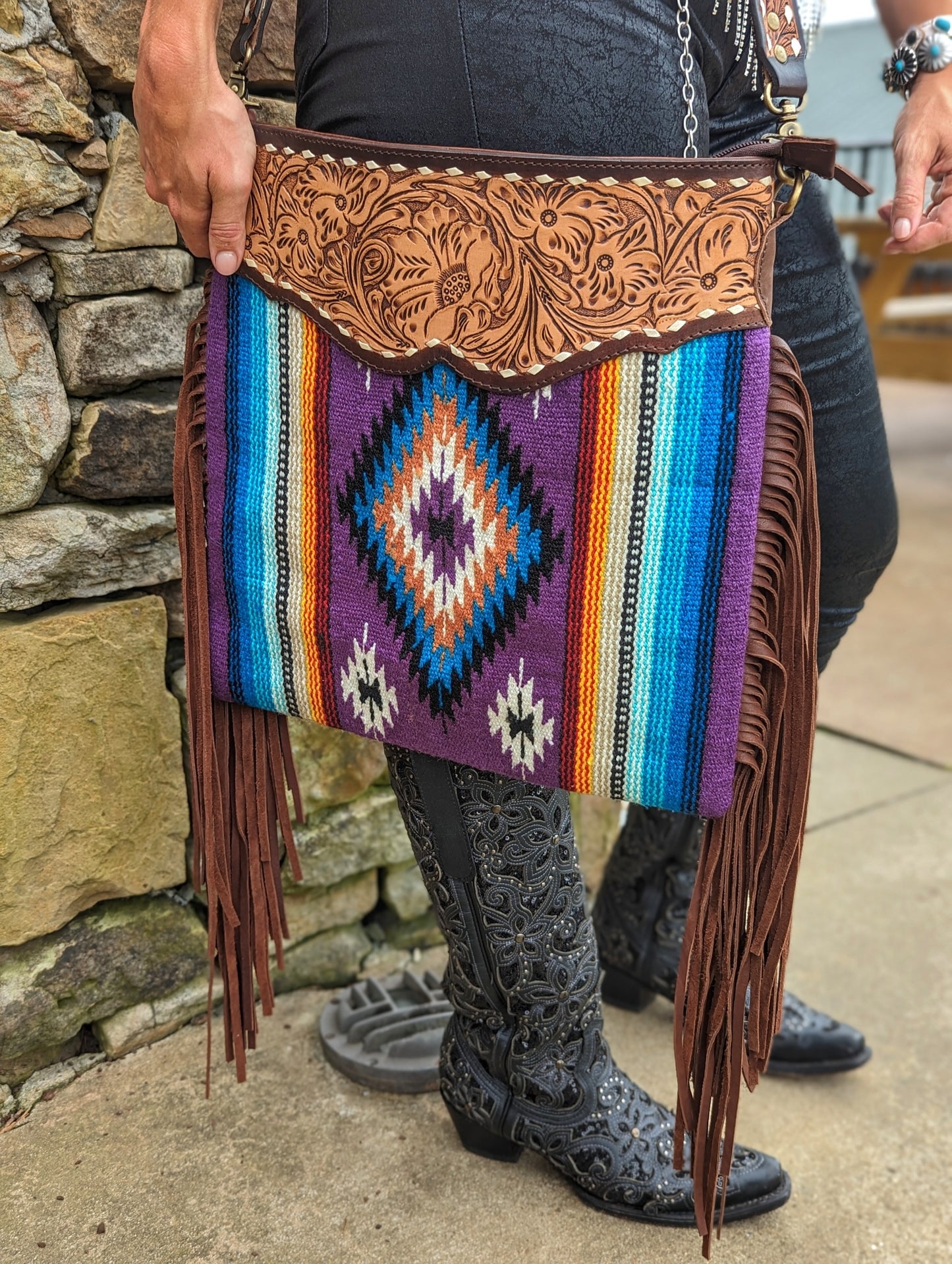 Dream Weaver Fringe Purse