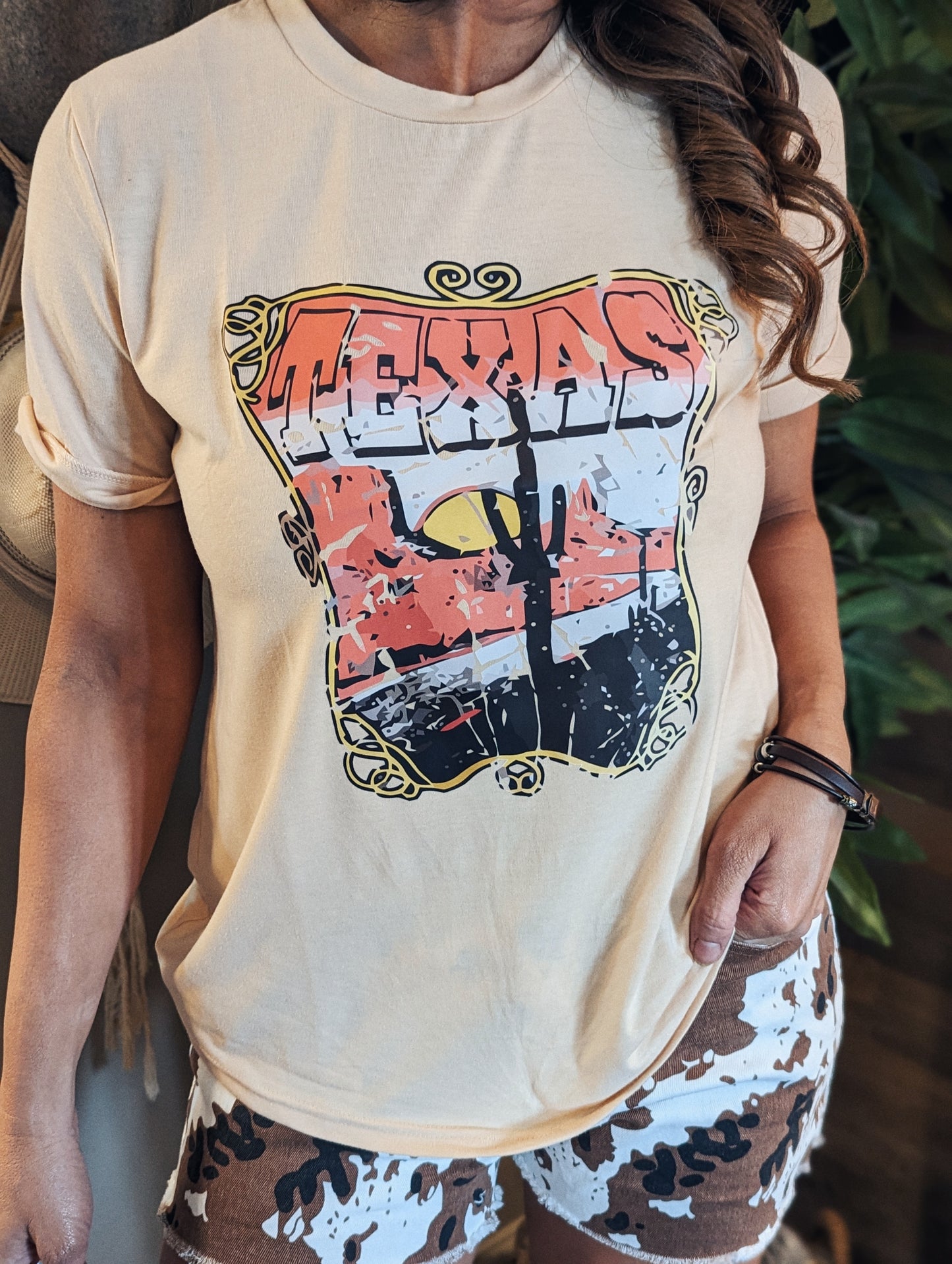 Texas Sunset Graphic T-Shirt