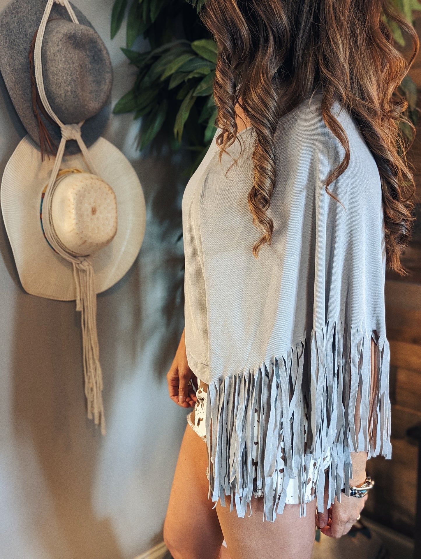 Wild Horse Fringe Short Sleeved Shirt